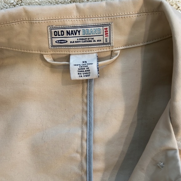 Old Navy Trench coat. - Picture 4 of 7